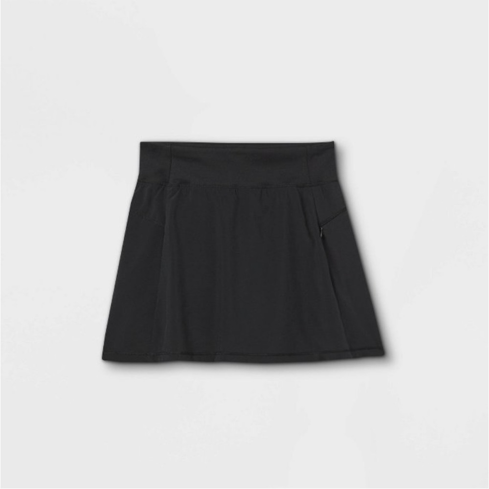 Girls' Stretch Woven Performance Skort -
All in Motion Black XL